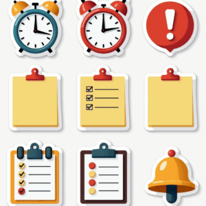 Reminder & To-Do - Sticker Sheet v19